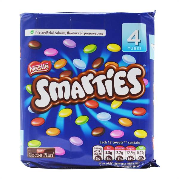 Smarties Pack Of 4 Imported